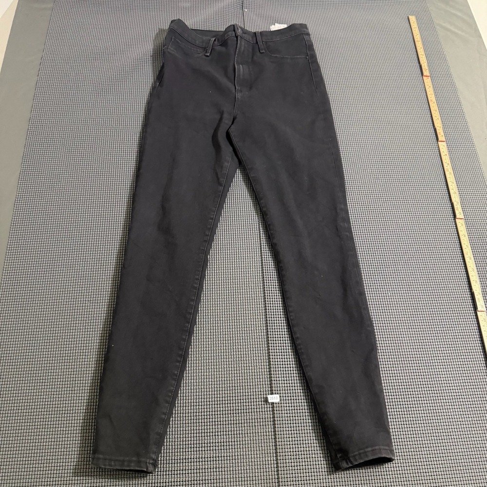 Abercrombie & Fitch Ultra High Rise Jean Legging Ankle Black Size 30/10L